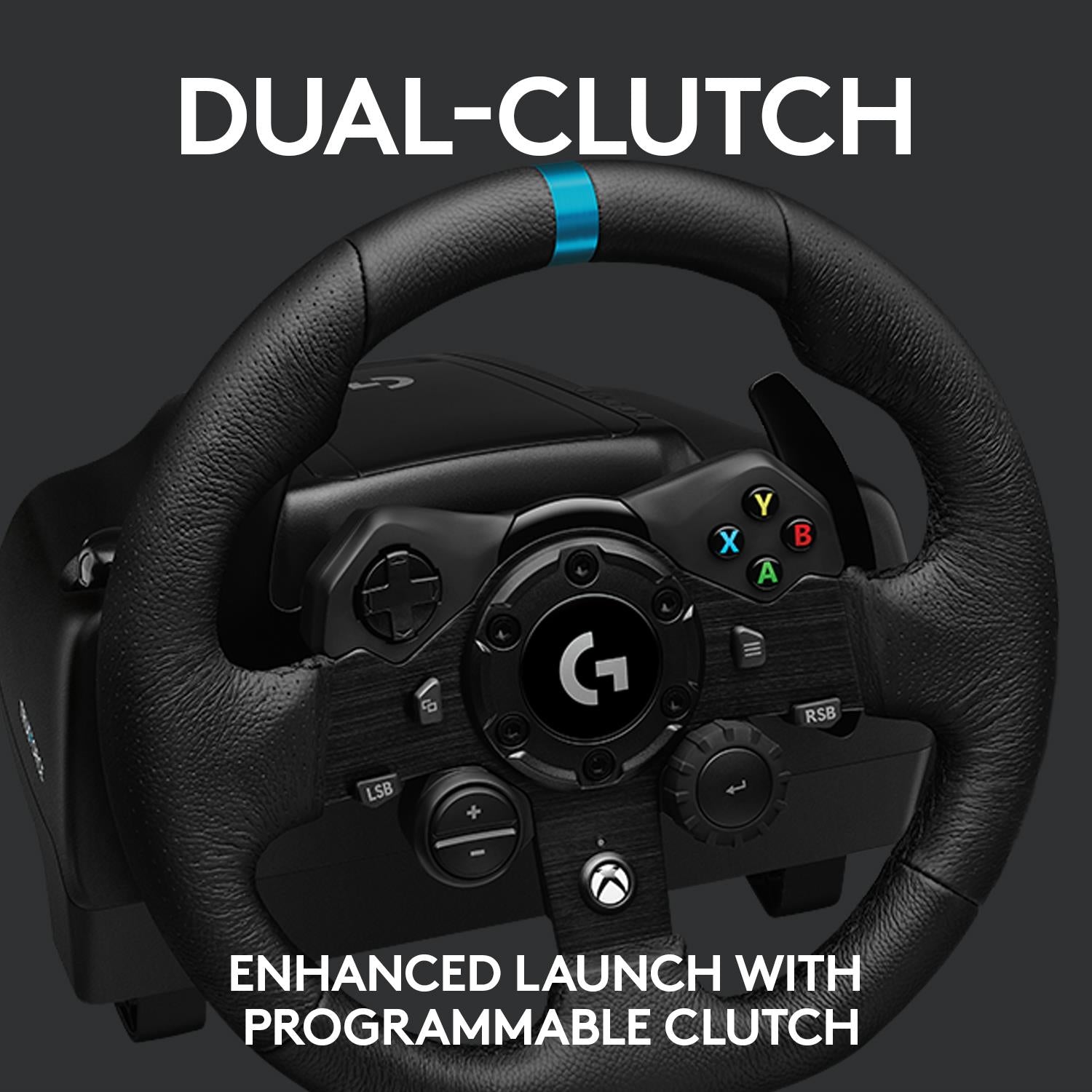 Logitech G923 TRUEFORCE Racing Wheel and Pedals for Xbox One & PC