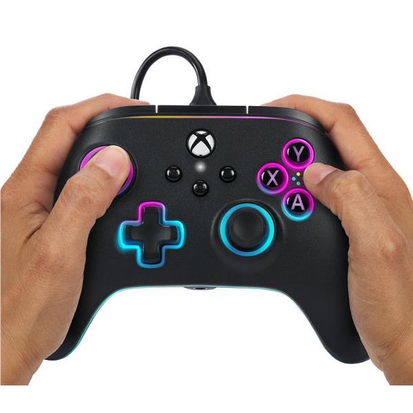 PowerA Advantage Wired Controller for Xbox Series X|S with Lumectra (Black)
