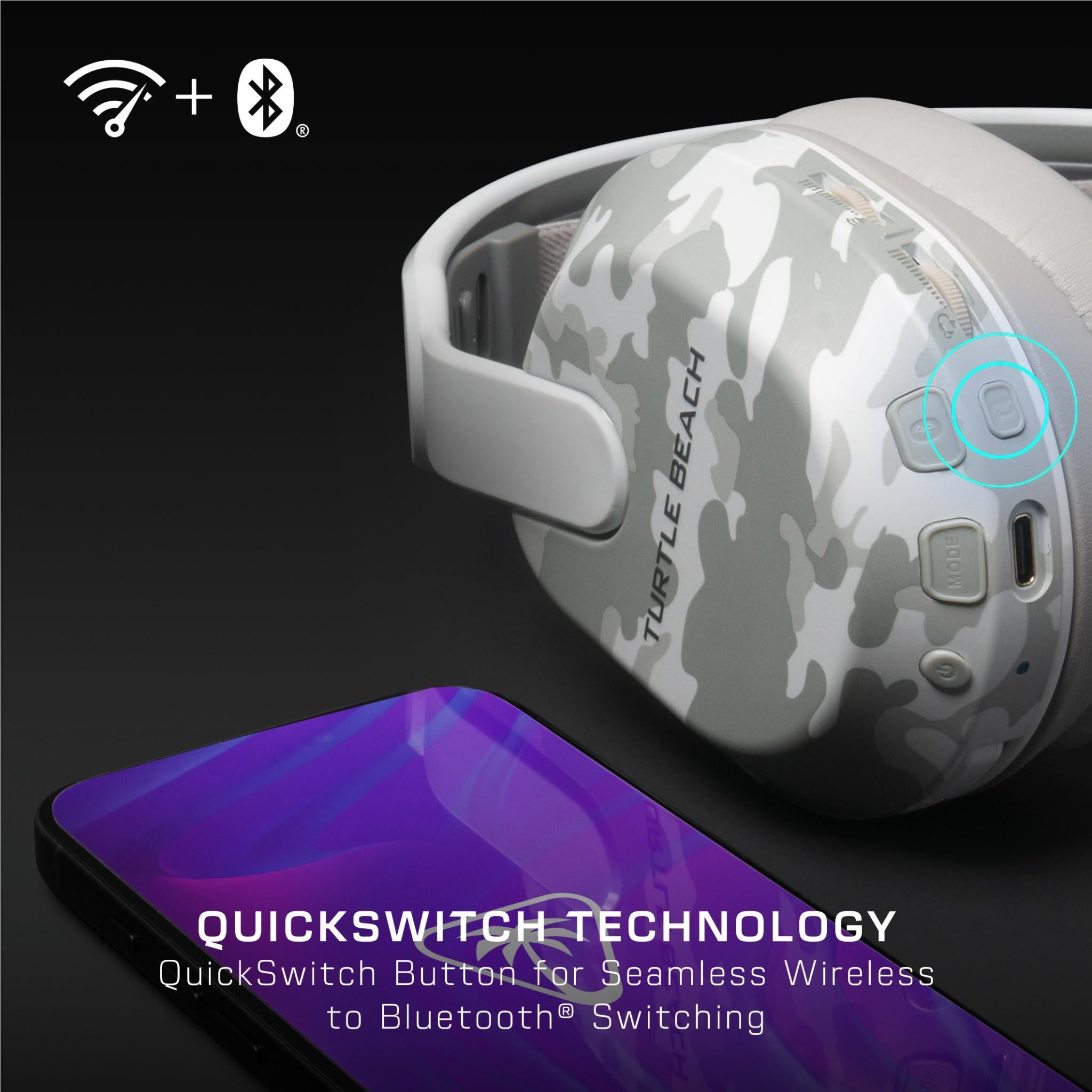 Turtle Beach Stealth 500X Wireless Gaming Headset Arctic Camo