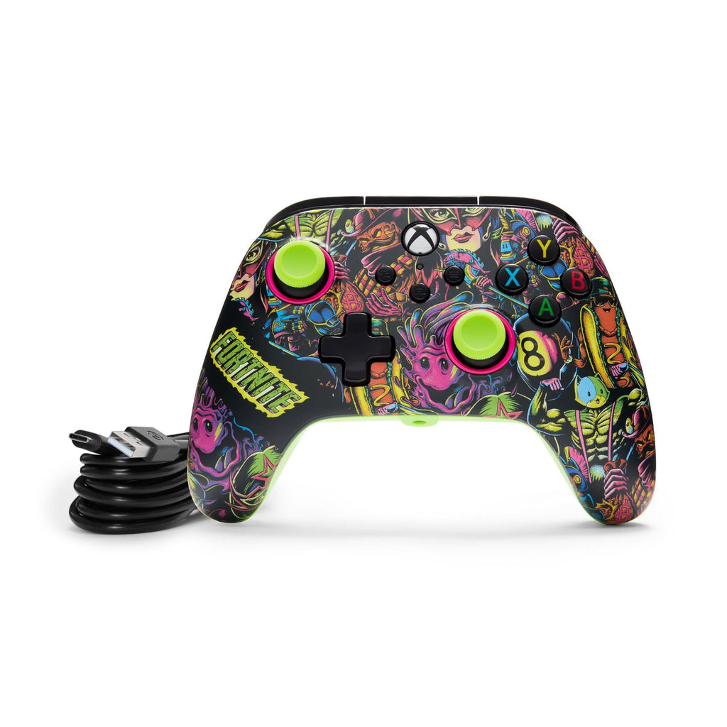 PowerA Advantage Wired Controller for Xbox Series X|S - Fortnite Glow