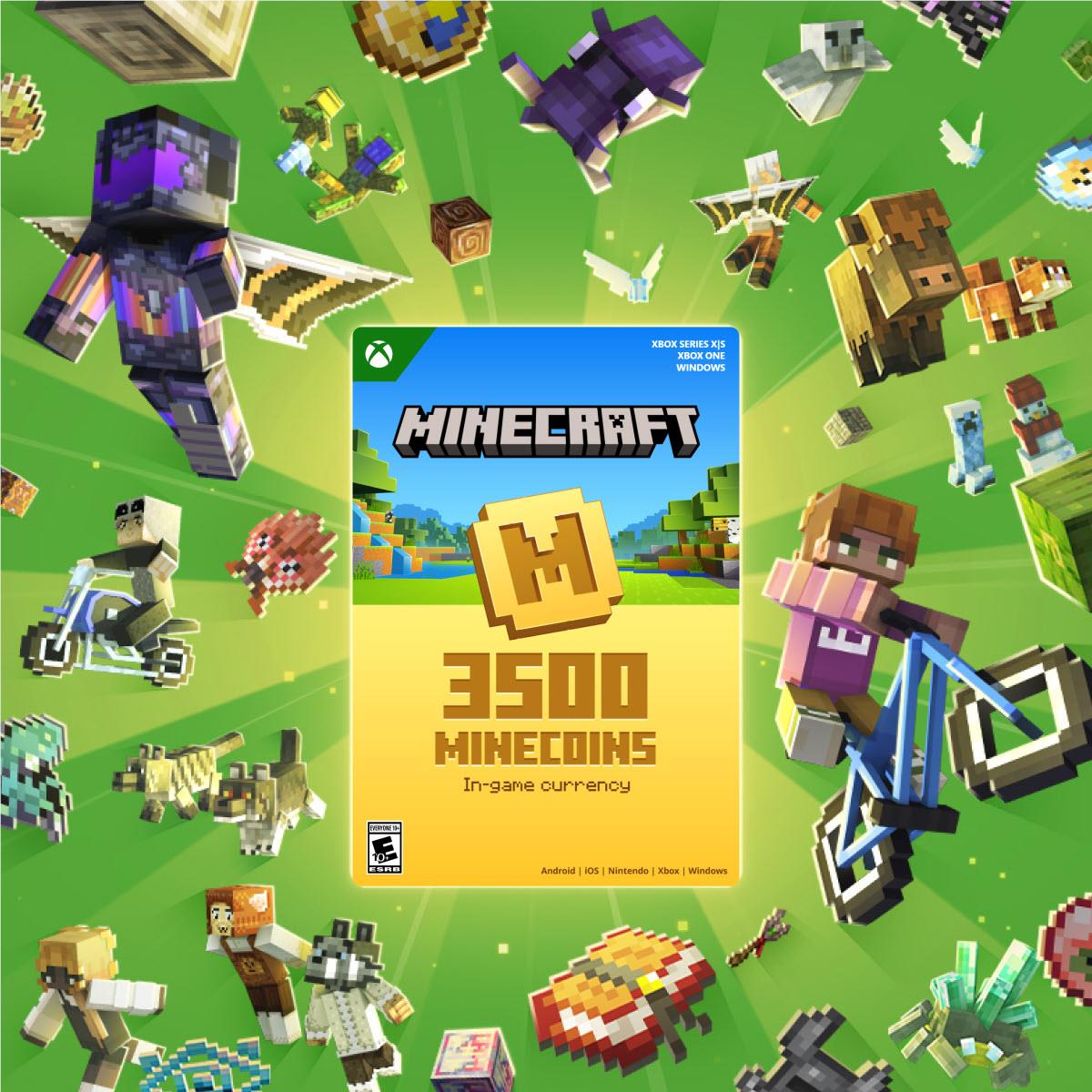 Minecraft 3500 Minecoins (Digital Download)