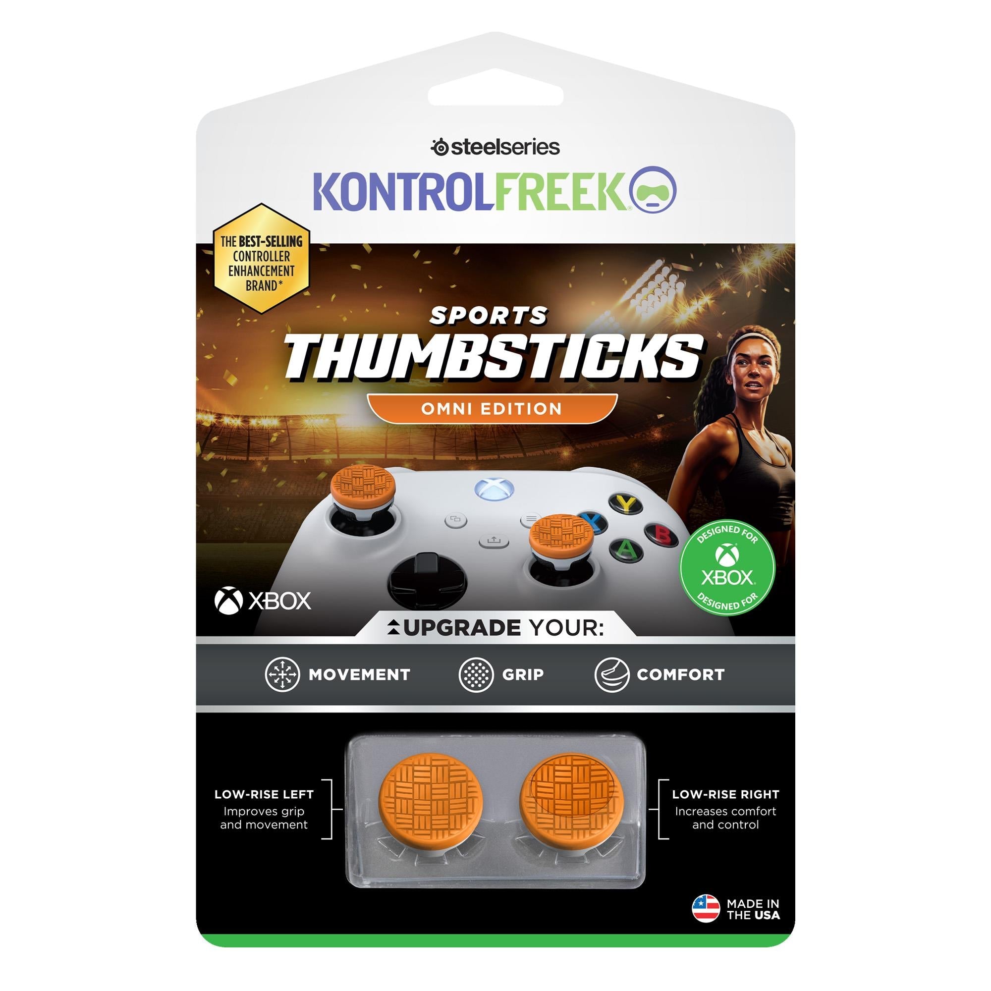 KontrolFreak Sports Omni (Orange/White) for Xbox Series X/S