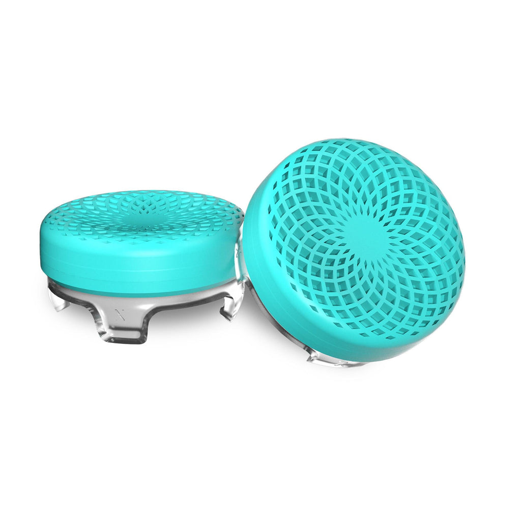 KontrolFreak Action Lotus (Teal Blue/Clear) Kit for Xbox Series X/S