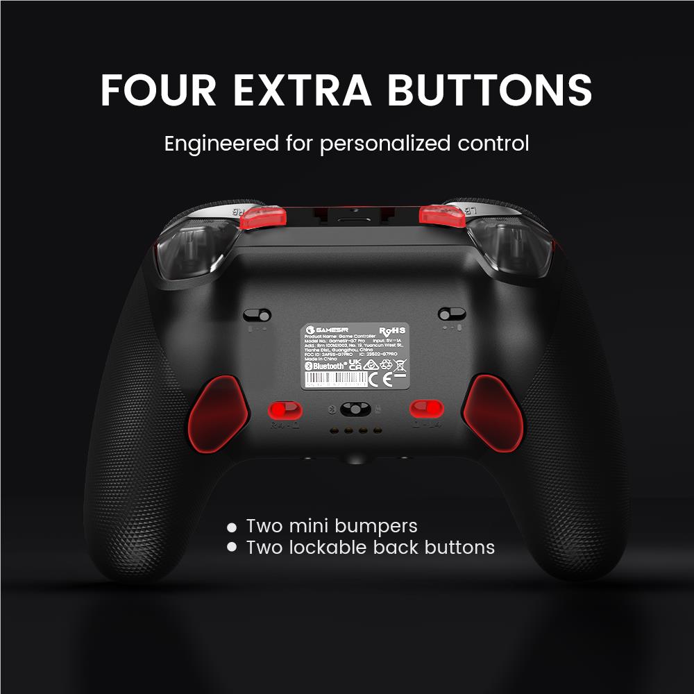 GameSir G7 Pro Wireless Controller for PC & Mobile - Wired for Xbox (Shadow Ember)