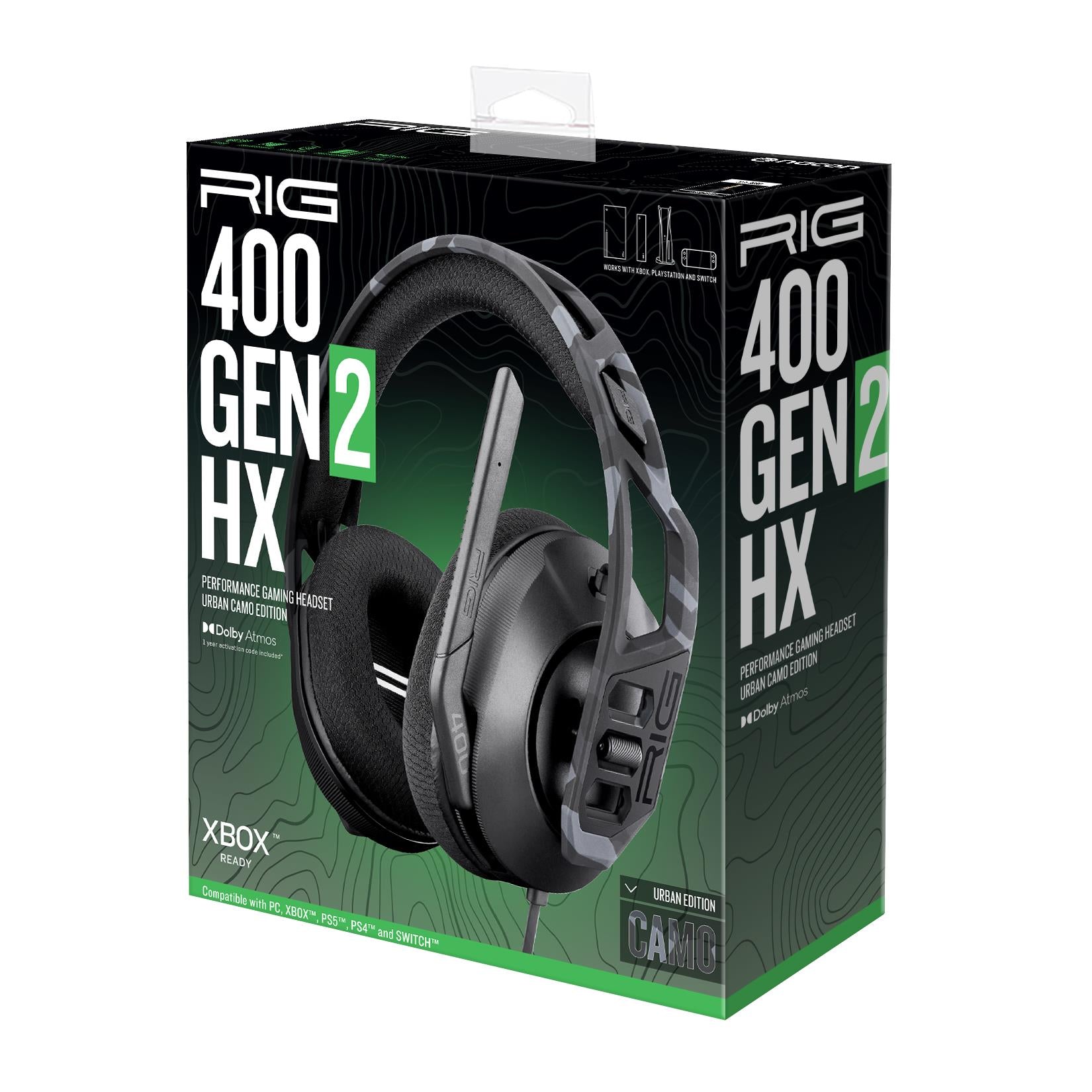 RIG 400 HX Gaming Headset for Xbox (Urban Camo - Gen 2)