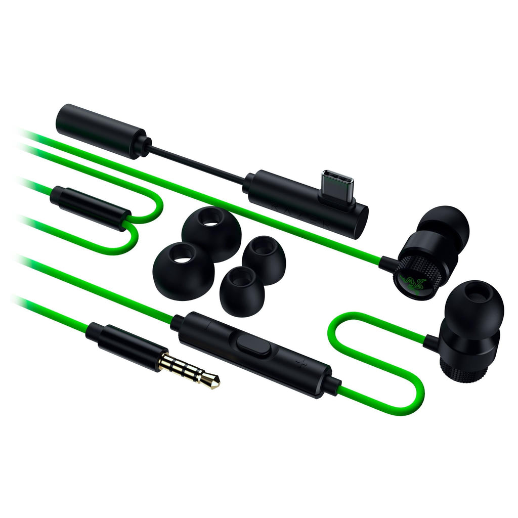 Razer Hammerhead V3 USB C / 3.5mm Wired Earbuds for Gaming